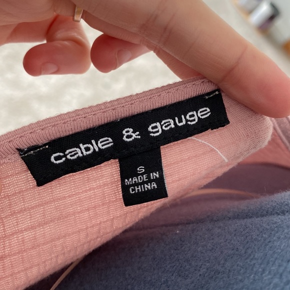 Mauve Bubble Sleeve Top - Picture 4 of 4